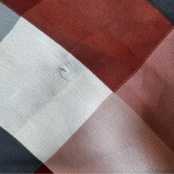 Nine West Top Women's Medium Multicolored Sleeveless Patterned Diamond  V Neck - Picture 7 of 10